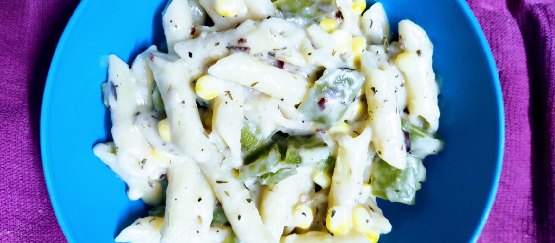 White Sauce Pasta Passionfruitlife